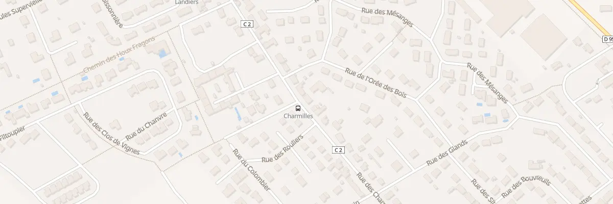 Plan du 20 Rue des Charmilles à Saint-Gervais-la-Forêt