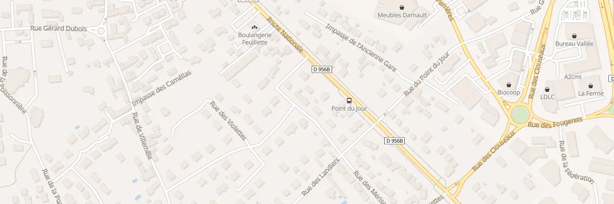 Plan du 6B Rue de la Frelonnette à Saint-Gervais-la-Forêt
