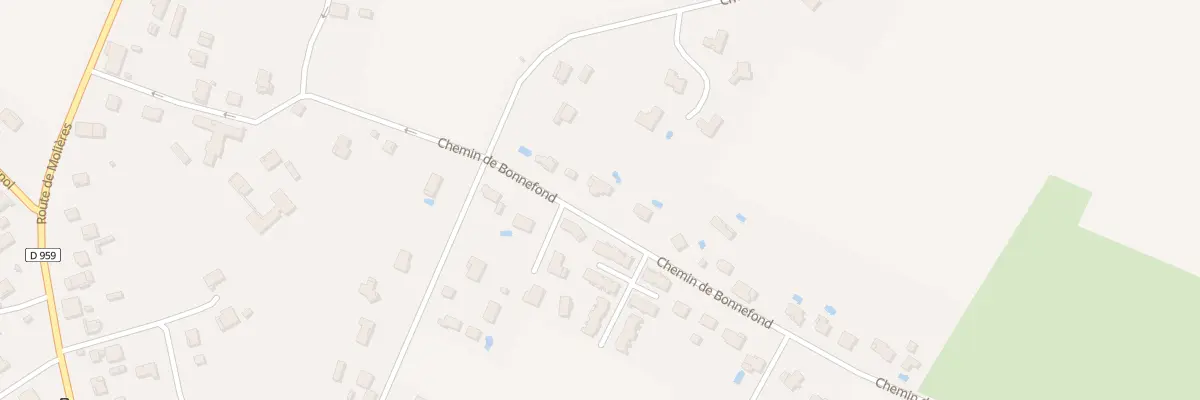Plan du 862 Che de Bonnefond à Montauban