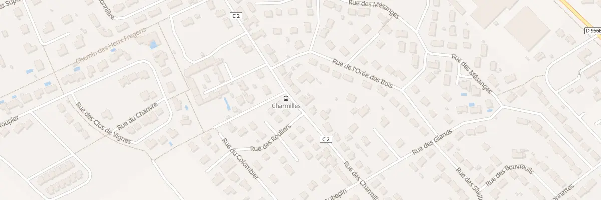 Plan du 22 Rue des Charmilles à Saint-Gervais-la-Forêt
