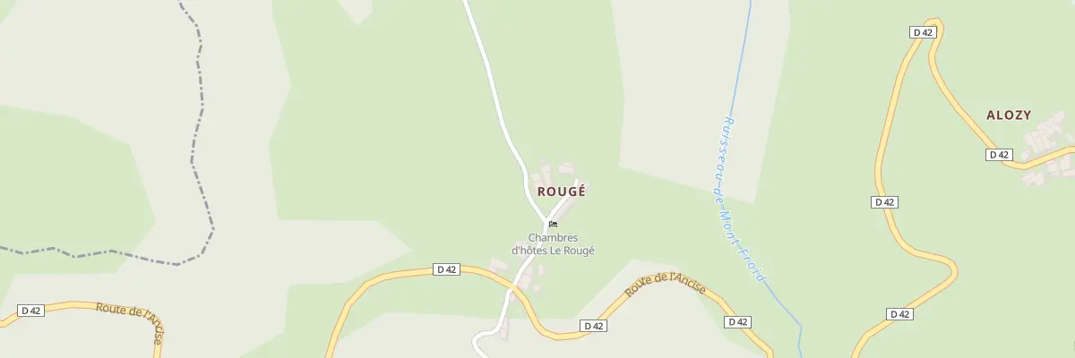 Plan du 109 Rouge à Esplas-de-Sérou