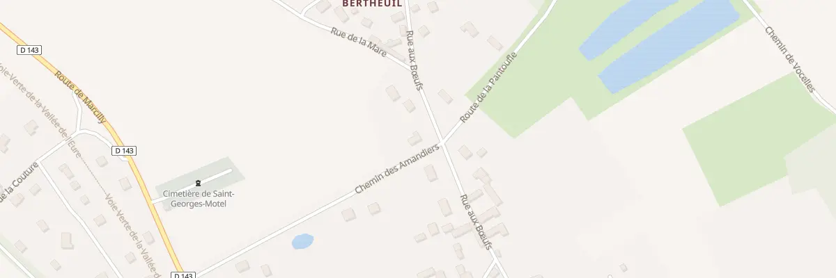 Plan du 17 Rue aux Boeufs à Saint-Georges-Motel