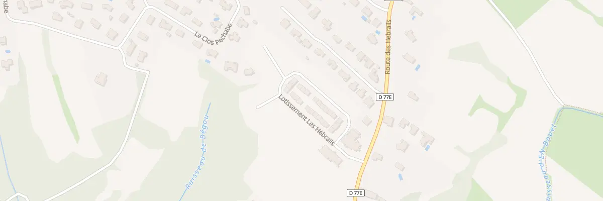 Plan du 35 Rue de la garenne à Castelnau-d’Estrétefonds