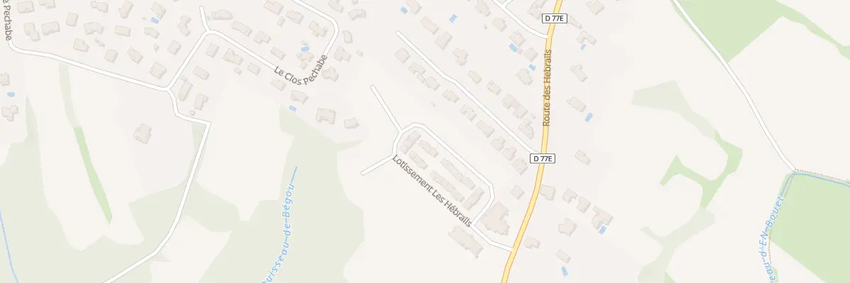 Plan du 23 Rue de la garenne à Castelnau-d’Estrétefonds