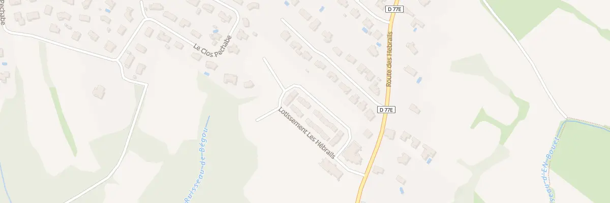Plan du 21 Rue de la garenne à Castelnau-d’Estrétefonds