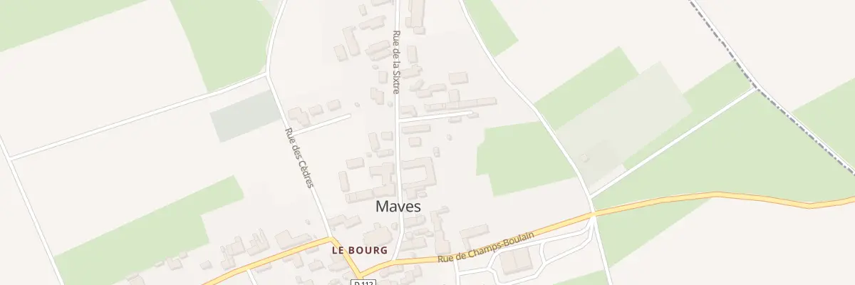 Plan du 9 Rue de la Sixtre à Maves