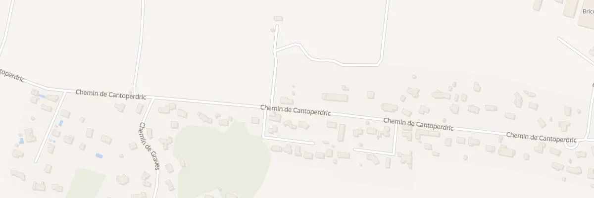 Plan du 1175 Che de Cantoperdric à Eaunes