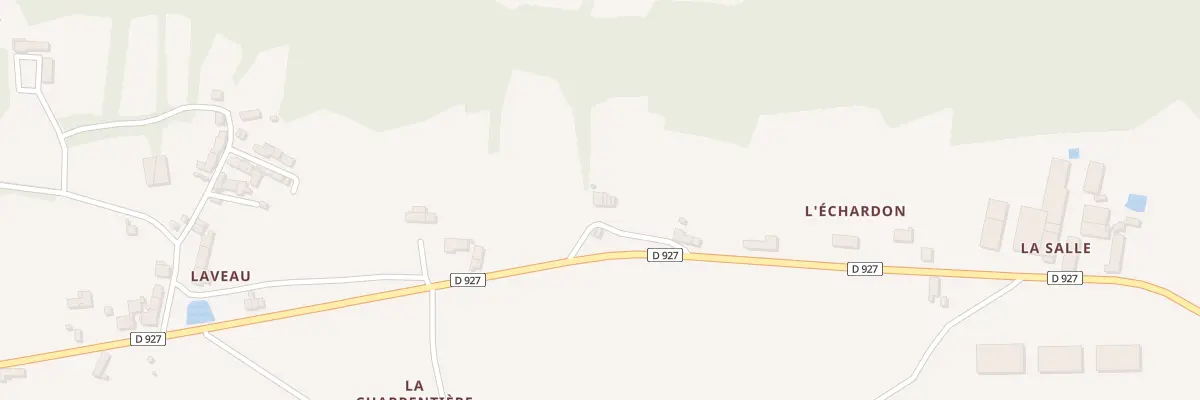 Plan du 12 Laveau à Rivarennes