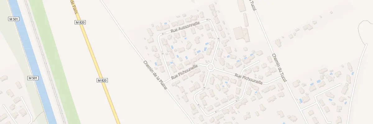 Plan du 4 Rue Pichounelle à Saint-Jory
