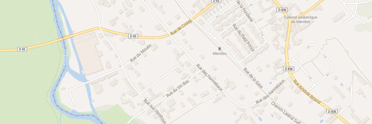 Plan du 29 Rue des Hannebaux à Ménilles