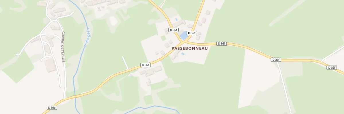 Plan du 15 Passebonneau à La Châtre-Langlin