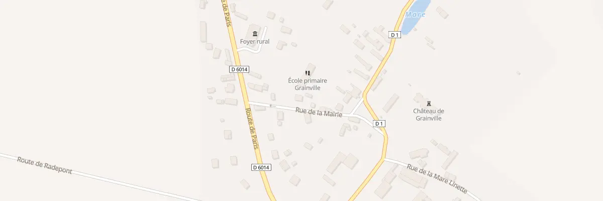 Plan du 4 Rue de la Mairie à Val d’Orger