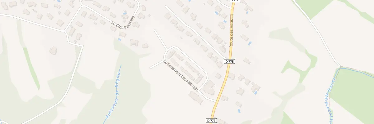 Plan du 17 Rue de la garenne à Castelnau-d’Estrétefonds