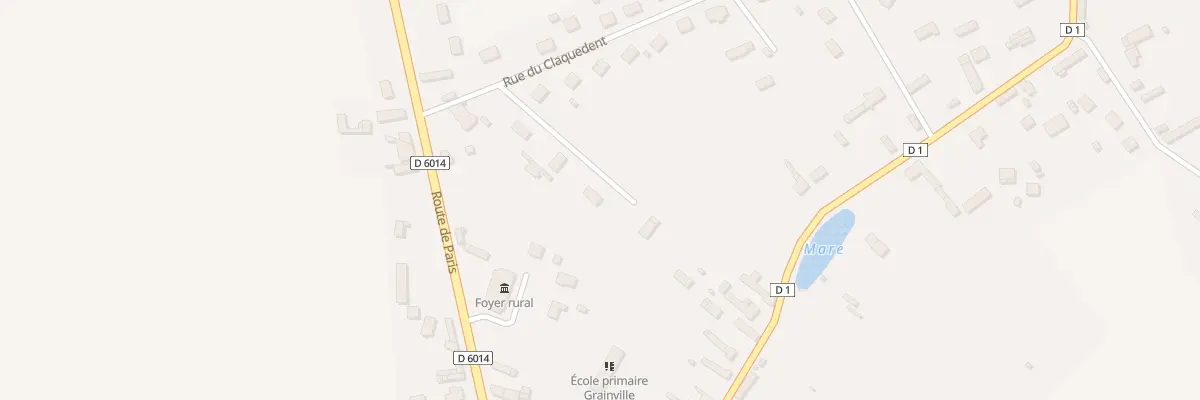 Plan du 3 Le Clos de Grainville à Val d’Orger