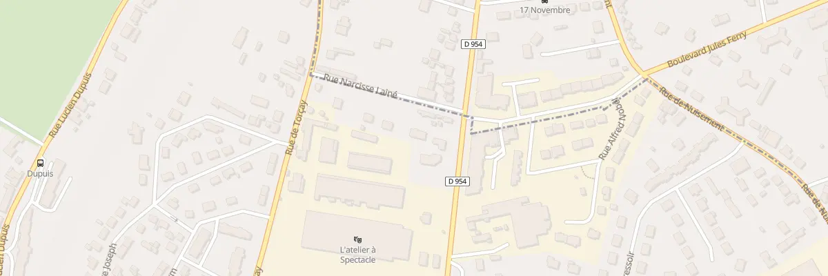 Plan du 2A Rte de Chartres à Vernouillet