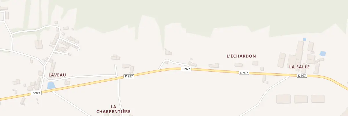 Plan du 10 Laveau à Rivarennes