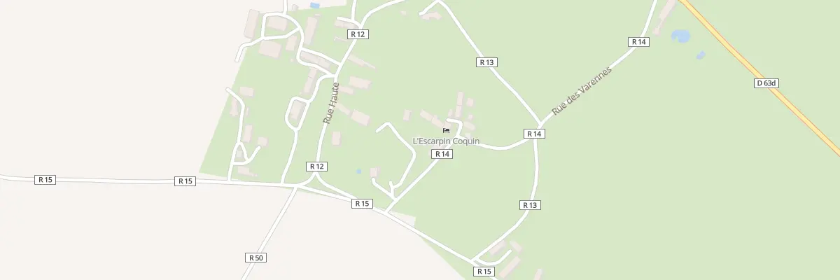 Plan du 5380 La Brigaudiere à Saint-Genou