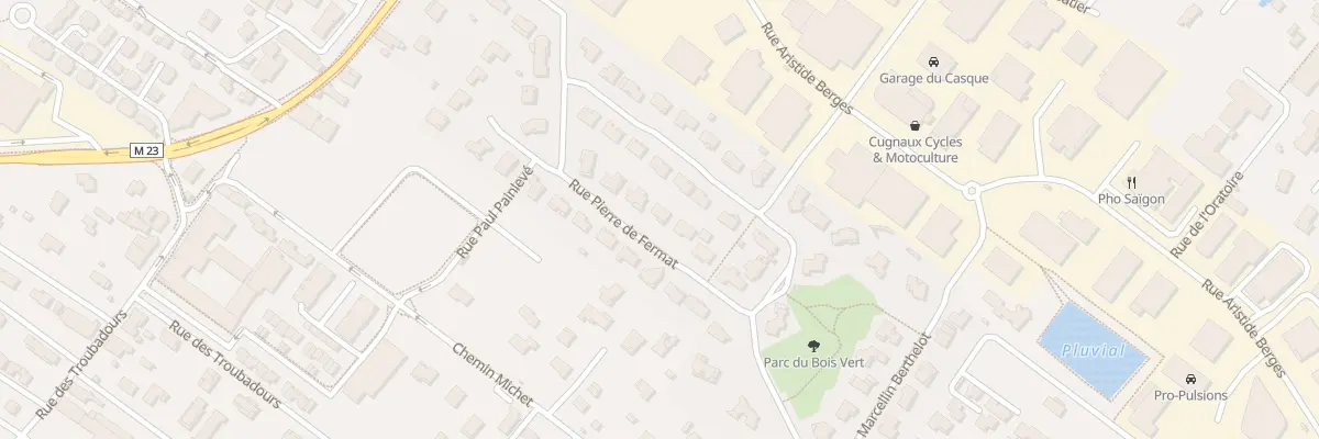Plan du 34 Rue Pierre de Fermat à Cugnaux