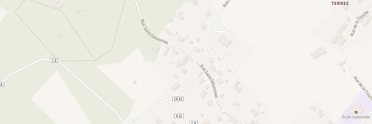 Plan du 24 Rue Saint-Selommes à Chitenay