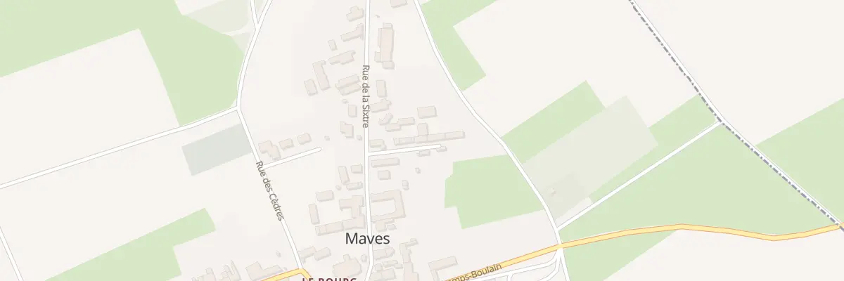 Plan du 1 Imp des Sapins à Maves