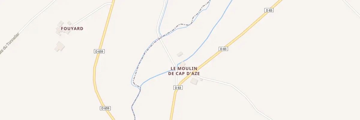 Plan du 5292 Les Nauses à Molières