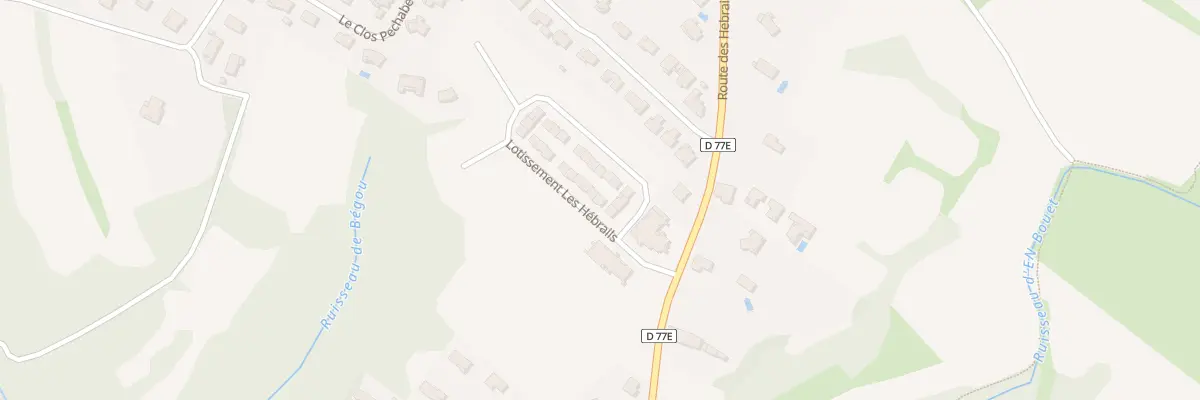 Plan du 47 Rue de la garenne à Castelnau-d’Estrétefonds