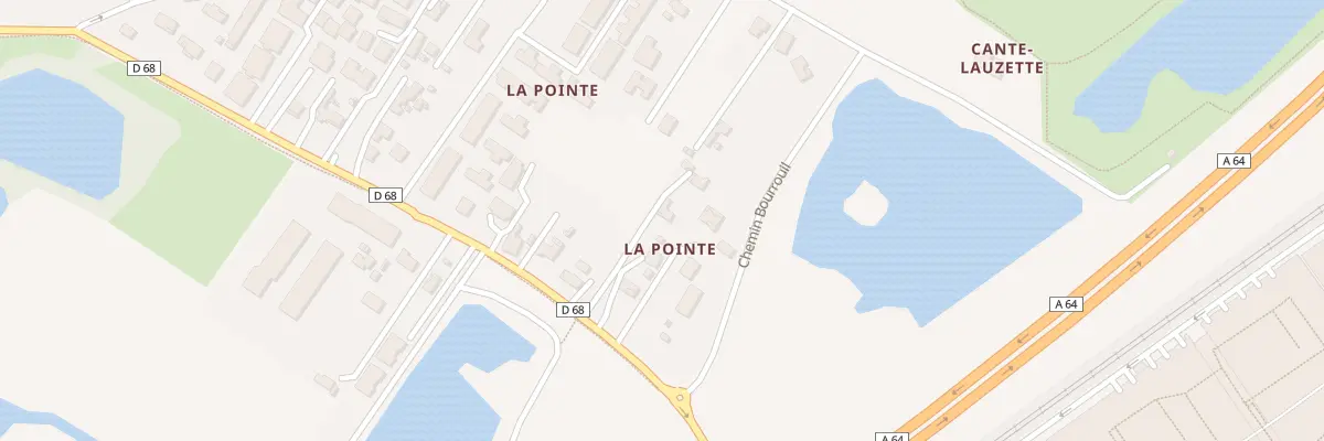 Plan du 18B Rte de Villeneuve à Roques