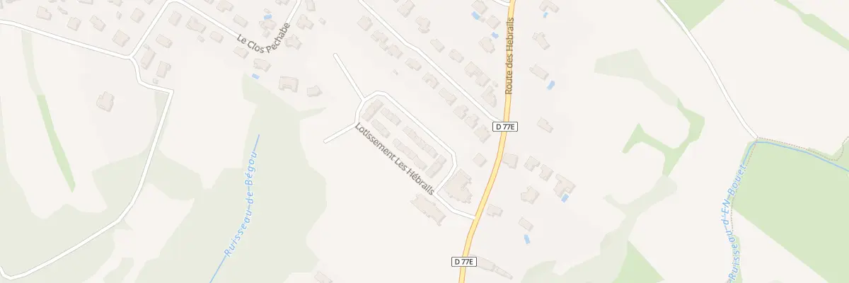 Plan du 11 Rue de la garenne à Castelnau-d’Estrétefonds