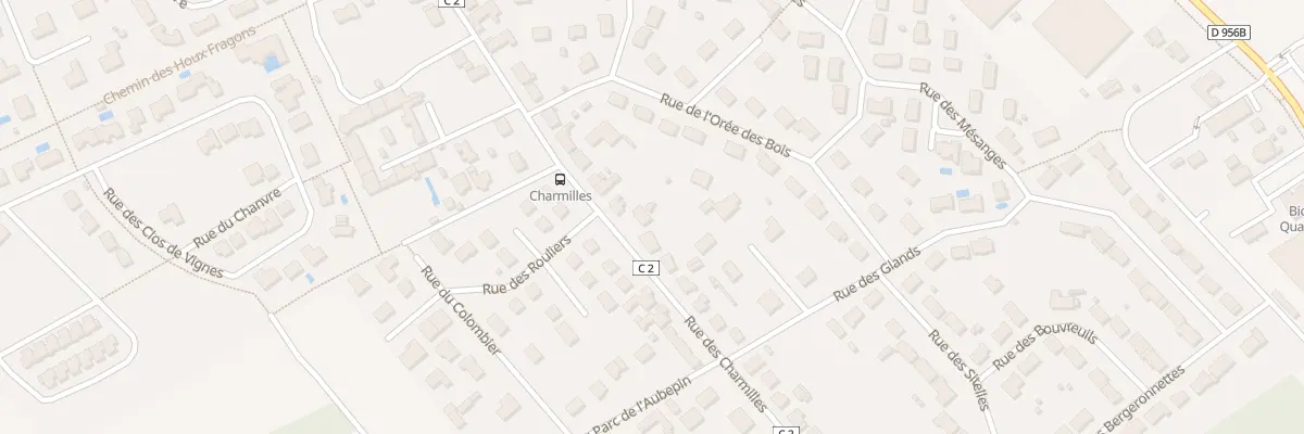Plan du 28 Rue des Charmilles à Saint-Gervais-la-Forêt