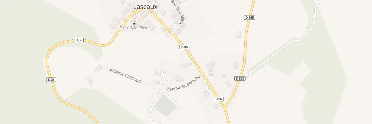 Plan du 5106 Le Bourg à Lascaux