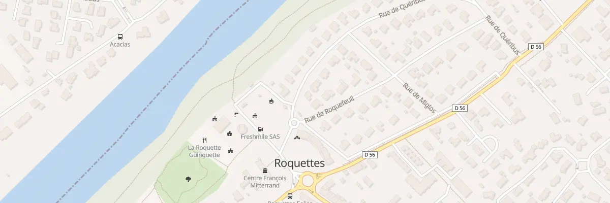 Plan du 2 Rue de Quéribus à Roquettes