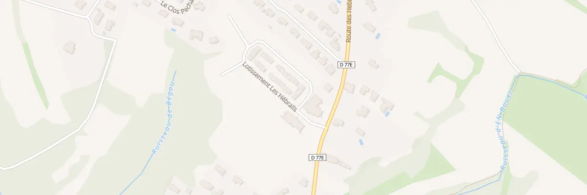 Plan du 1 Rue de la garenne à Castelnau-d’Estrétefonds