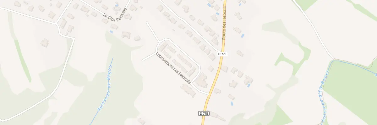 Plan du 9 Rue de la garenne à Castelnau-d’Estrétefonds