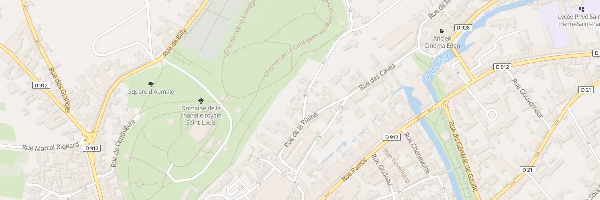Plan du 5 Rue de la Pte Falaise à Dreux