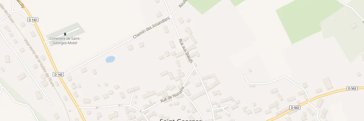 Plan du 11 Rue aux Boeufs à Bernienville