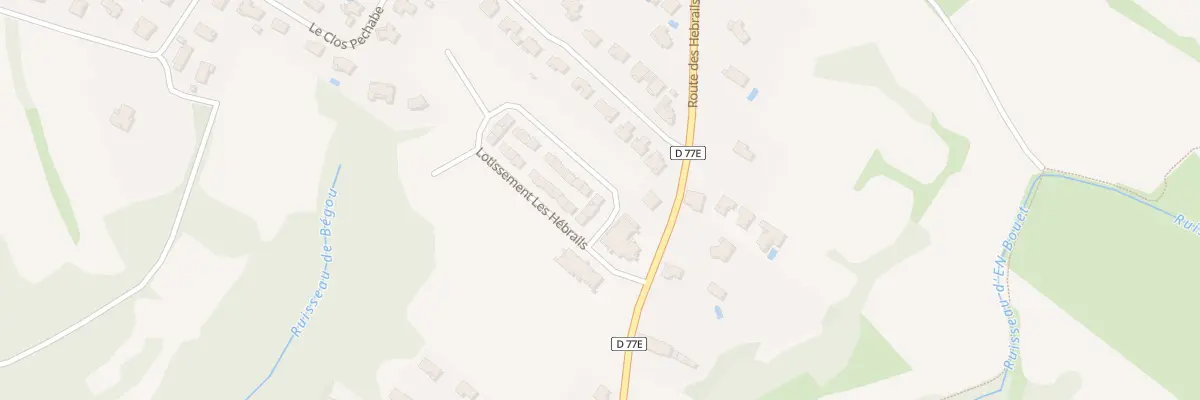 Plan du 5 Rue de la garenne à Castelnau-d’Estrétefonds