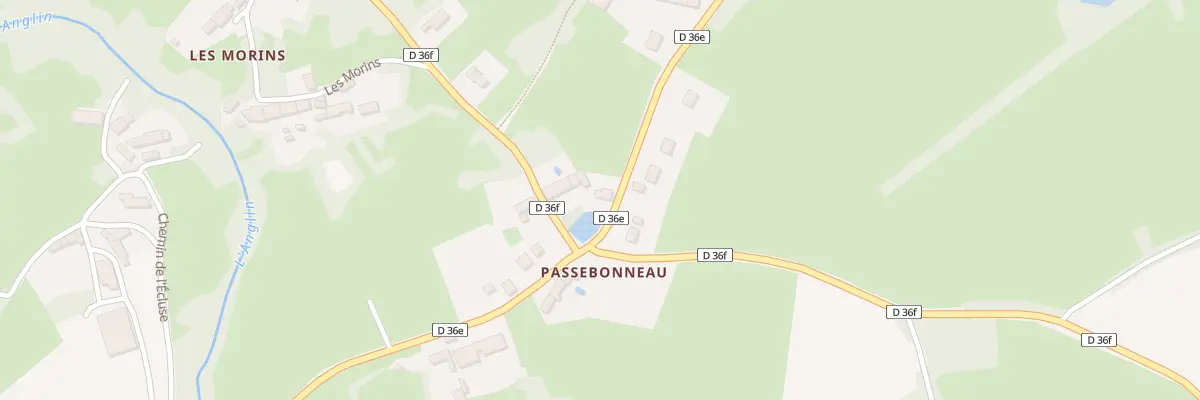 Plan du 10 Passebonneau à La Châtre-Langlin