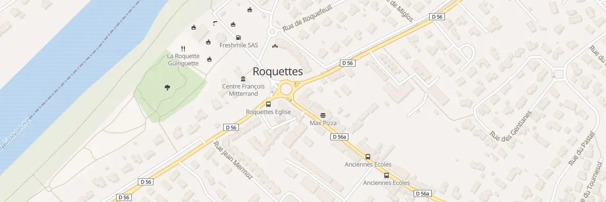 Plan du 1 Rue Clément Ader à Roquettes