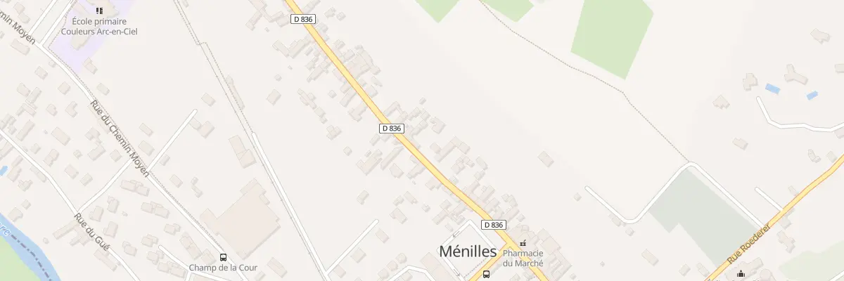 Plan du 84 Rue Aristide Briand à Ménilles