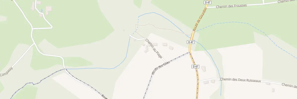 Plan du 158 Rte des Silex à Payrignac