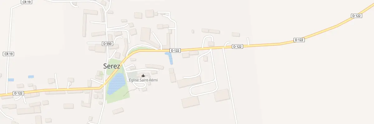 Plan du 5 Rue du Fond de Petite Ville à Serez
