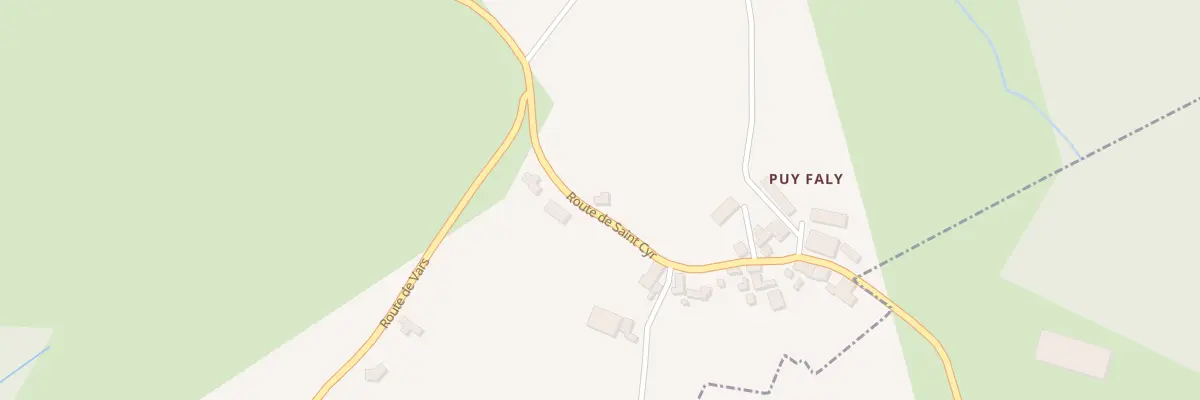 Plan du 5177 Puy Faly à Saint-Bonnet-la-Rivière