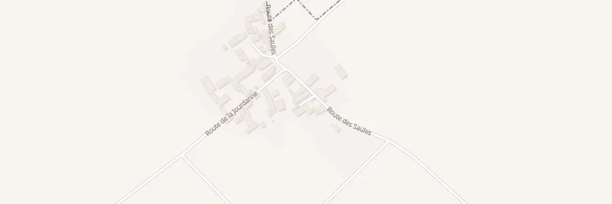 Plan du 3 Rte des Saules à Villerbon