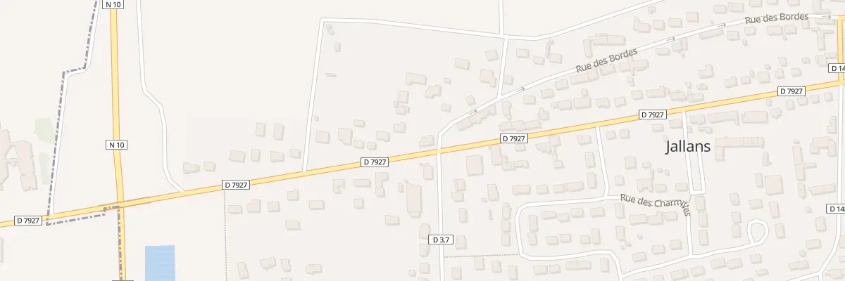 Plan du 39 Rue de la République à Jallans