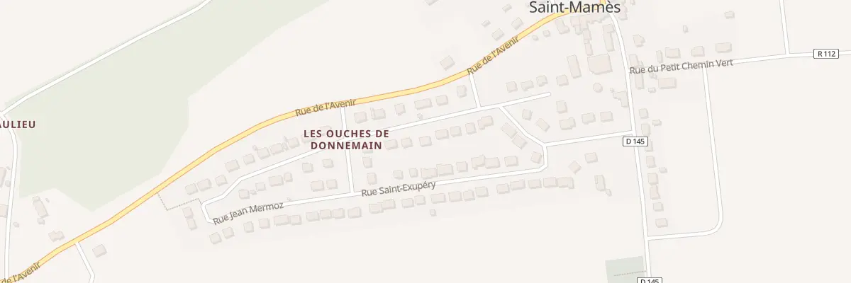 Plan du 19 Rue Maurice Lisle à Donnemain-Saint-Mamès