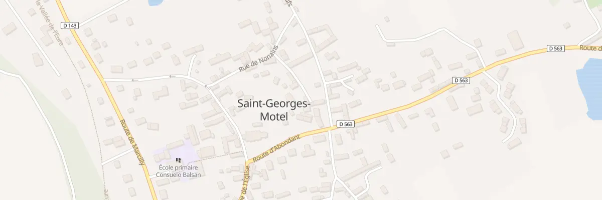 Plan du 8B Imp des Nonains à Saint-Georges-Motel
