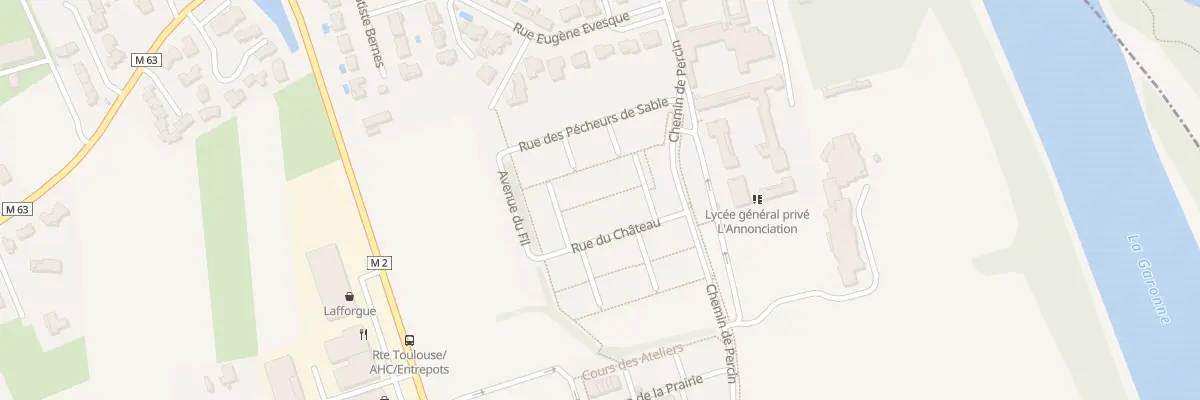 Plan du 3 Rue du Château à Seilh