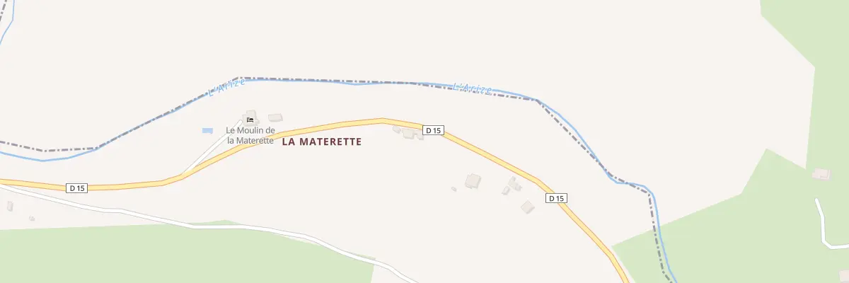 Plan du 4 La Materette à Durban-sur-Arize