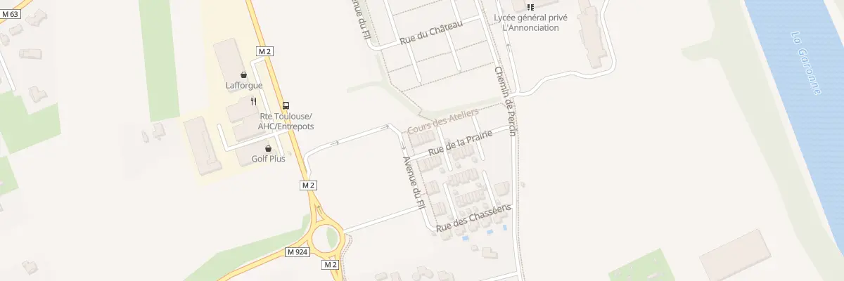 Plan du 1F Rue de la Prairie à Seilh