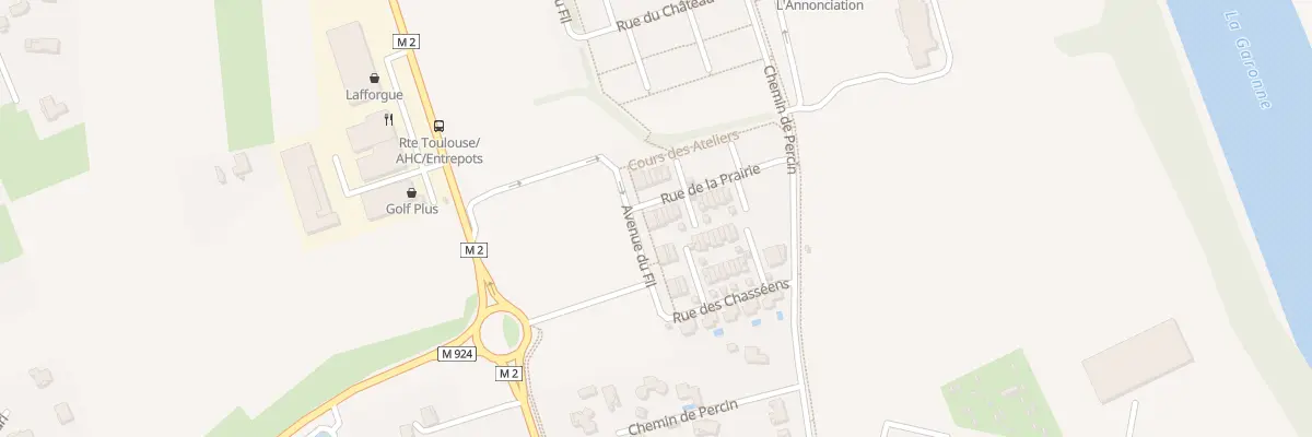 Plan du 3 Rue de la Prairie à Seilh